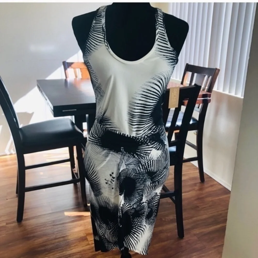 Rachel Roy Michele Printed Cocktail Dress
